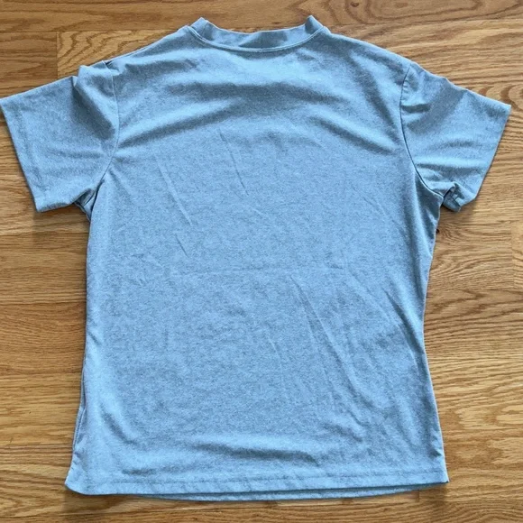 Nike Women's Grey Short Sleeve Dri-Fit Top (M) - Picture 6 of 6